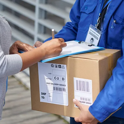 Delivery handoff