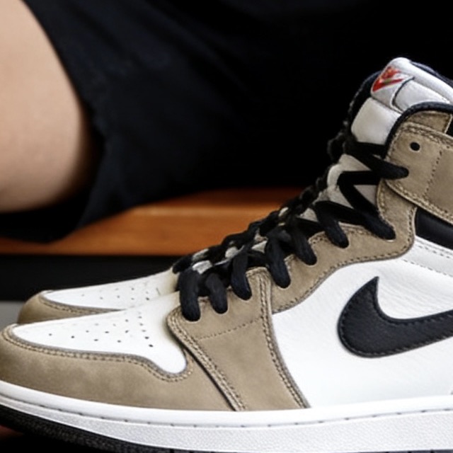 Sneaker detail crop